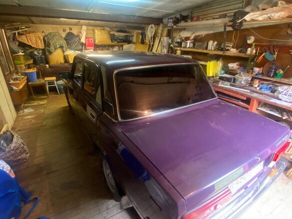 2004 Lada (ВАЗ) 2107, фиолетовый, 300000 рублей - вид 6