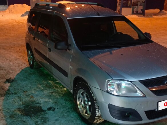 2013 Lada (ВАЗ) Largus I, серебристый, 600000 рублей - вид 1