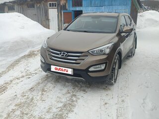 2013 Hyundai Santa Fe III, золотистый, 1630000 рублей, вид 3