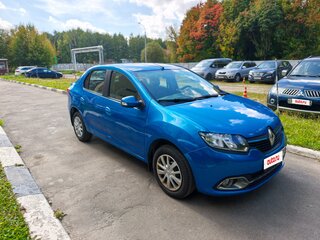 2014 Renault Logan II, синий, 690000 рублей, вид 4