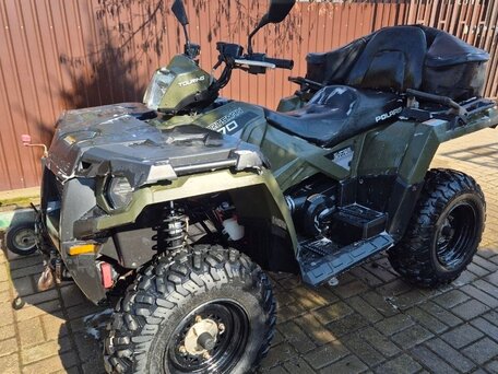 2014 Polaris Sportsman 570, зелёный, 655000 рублей, вид 1