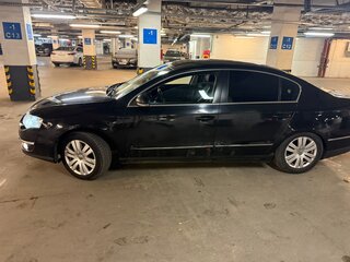 2010 Volkswagen Passat B6, чёрный, 550000 рублей, вид 3