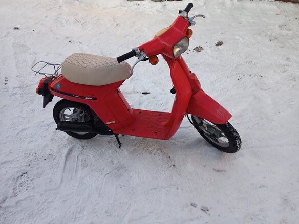 1986 Honda Eve Smile, красный, 65000 рублей - вид 21
