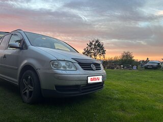 2006 Volkswagen Touran I, серебристый, 545000 рублей, вид 2