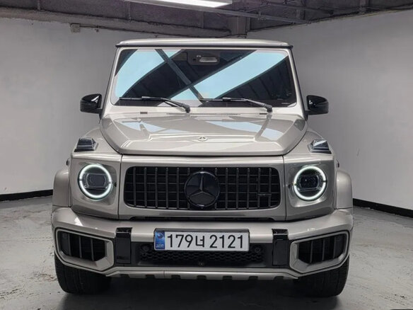 2025 Mercedes-Benz G-Класс 450 d III (W465) Рестайлинг, серебристый - вид 2