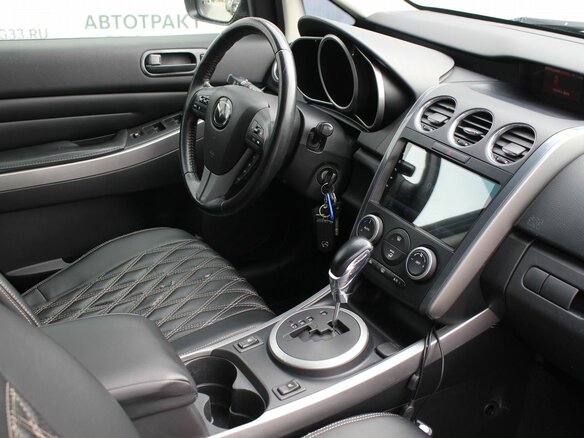 2010 Mazda CX-7 I Рестайлинг, чёрный - вид 10