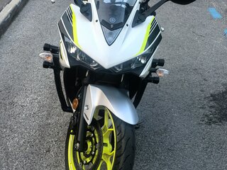 2018 Yamaha YZF-R3, белый, 600000 рублей, вид 2