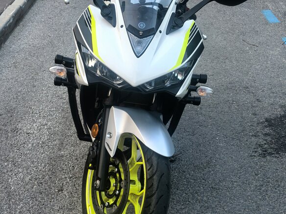 2018 Yamaha YZF-R3, белый, 600000 рублей - вид 1