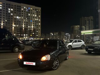 2013 Lada (ВАЗ) Priora I Рестайлинг, синий, 490000 рублей, вид 2
