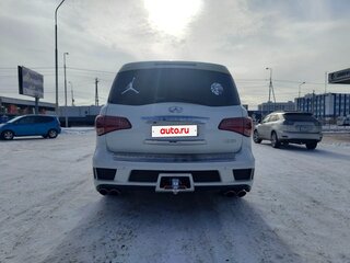 2015 Infiniti QX80 I Рестайлинг, белый, 3500000 рублей, вид 4