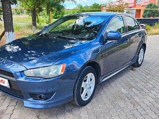 2008 Mitsubishi Lancer X, синий, 1000000 рублей, вид 1