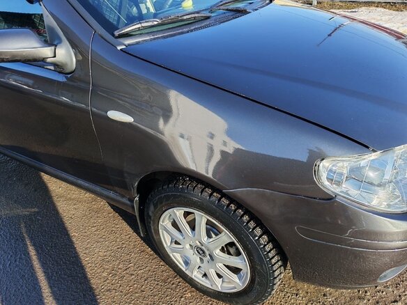 2008 Fiat Albea I Рестайлинг, серый, 485000 рублей - вид 12