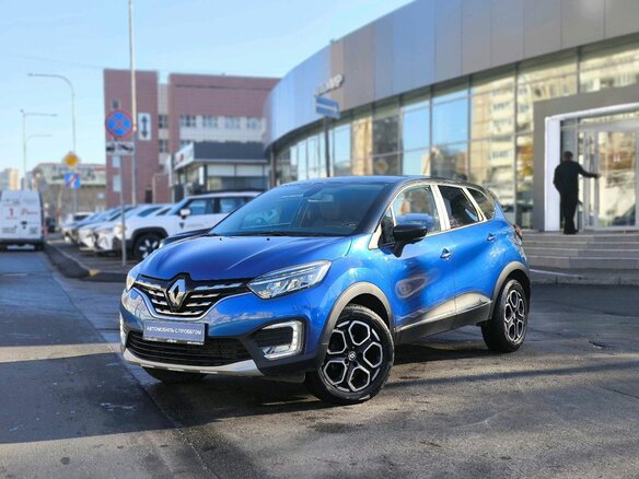 2020 Renault Kaptur I Рестайлинг, синий, 1710000 рублей