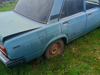 2004 Lada (ВАЗ) 2107, серый, 60000 рублей, вид 5