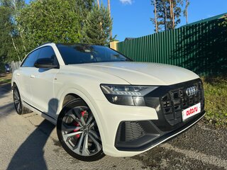 2019 Audi Q8 50 TDI I (4M), белый, 5950000 рублей, вид 2