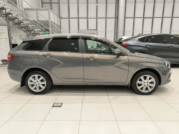 2022 Lada (ВАЗ) Vesta SW I, серый, 1080000 рублей - вид 3