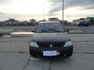 2007 Renault Logan I, чёрный, 320000 рублей, вид 1