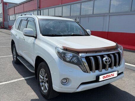 2017 Toyota Land Cruiser Prado 150 Series Рестайлинг 1, белый, 3750999 рублей, вид 1