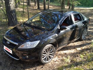 2008 Ford Focus II Рестайлинг, чёрный, 585000 рублей, вид 1