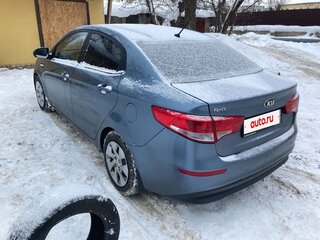2016 Kia Rio III Рестайлинг, голубой, 930000 рублей, вид 3