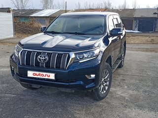 2019 Toyota Land Cruiser Prado 150 Series Рестайлинг 2, синий, 5300000 рублей, вид 4