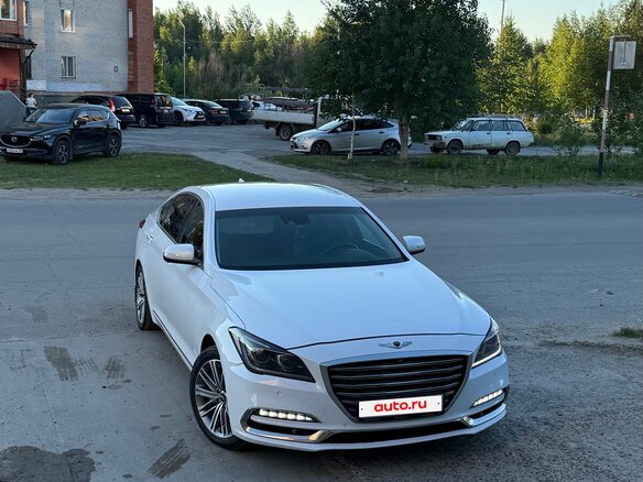 2017 Genesis G80 I, белый, 2500000 рублей