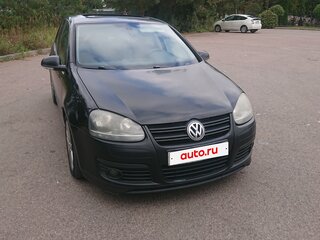 2007 Volkswagen Golf V, чёрный, 600000 рублей, вид 3