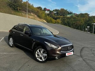 2014 Infiniti QX70, коричневый, 1880000 рублей, вид 3