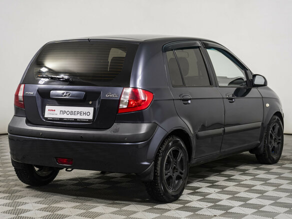 2007 Hyundai Getz I Рестайлинг, серый - вид 5