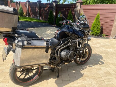 2017 Triumph Tiger Explorer, чёрный, 999998 рублей, вид 3