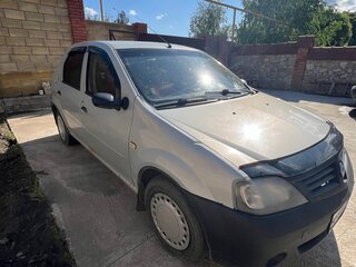 2008 Renault Logan I, серебристый, 200000 рублей, вид 3