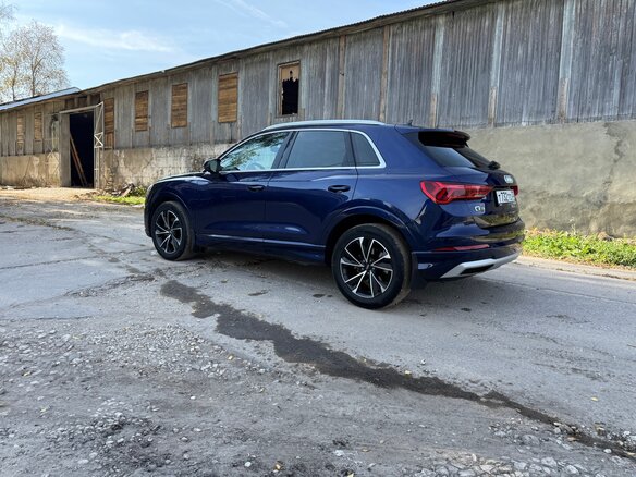 2021 Audi Q3 40 TFSI II (F3), синий, 3200000 рублей - вид 5