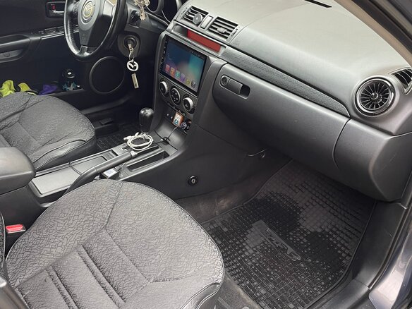 2006 Mazda 3 I (BK) Рестайлинг, серый, 645000 рублей - вид 12