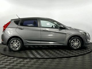 2015 Hyundai Solaris I Рестайлинг, серый, 975000 рублей, вид 5
