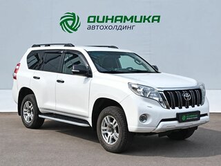 2017 Toyota Land Cruiser Prado 150 Series Рестайлинг 1, белый, 2440000 рублей, вид 3