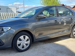 2021 Volkswagen Polo VI, серый, 1350000 рублей, вид 3