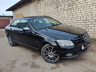 2007 Mercedes-Benz C-Класс 280 III (W204), чёрный, 1400000 рублей, вид 3