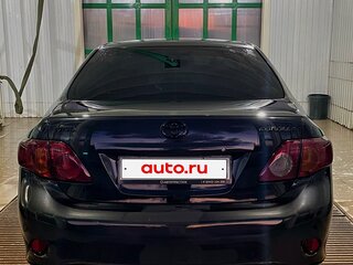 2007 Toyota Corolla AMT X (E140, E150), чёрный, 850000 рублей, вид 3