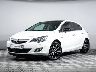 2011 Opel Astra J, белый, 850000 рублей, вид 1