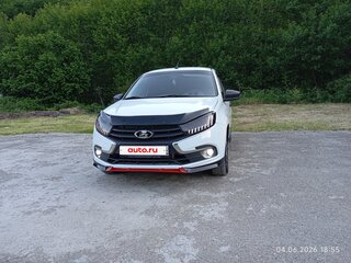 2018 Lada (ВАЗ) Granta I Рестайлинг, белый, 480000 рублей, вид 3