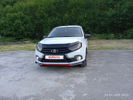 2018 Lada (ВАЗ) Granta I Рестайлинг, белый, 480000 рублей, вид 3