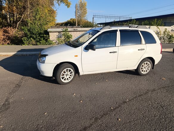 2011 Lada (ВАЗ) Kalina I, белый, 285000 рублей - вид 4