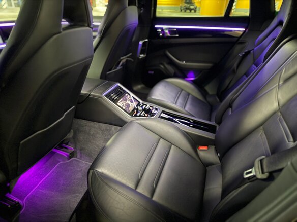 2017 Porsche Panamera 4S Diesel II, чёрный, 7300000 рублей - вид 12