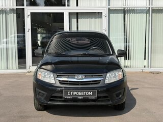 2014 Lada (ВАЗ) Granta I, чёрный, 340000 рублей, вид 2