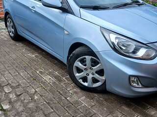 2014 Hyundai Solaris I, голубой, 610000 рублей, вид 1