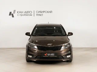 2016 Kia Rio III Рестайлинг, коричневый, 909400 рублей, вид 2