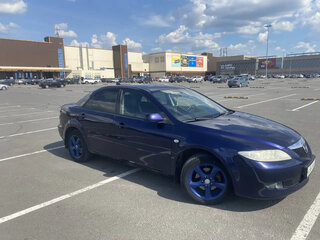 2004 Mazda 6 I (GG), синий, 350000 рублей, вид 3