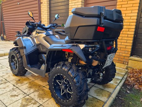 2016 BRP Can-Am Outlander L 570 (MAX), серебристый, 1400000 рублей, вид 3