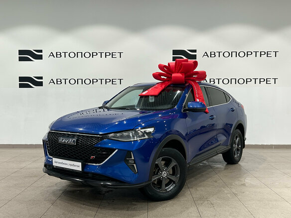 2022 Haval F7x I Рестайлинг, синий