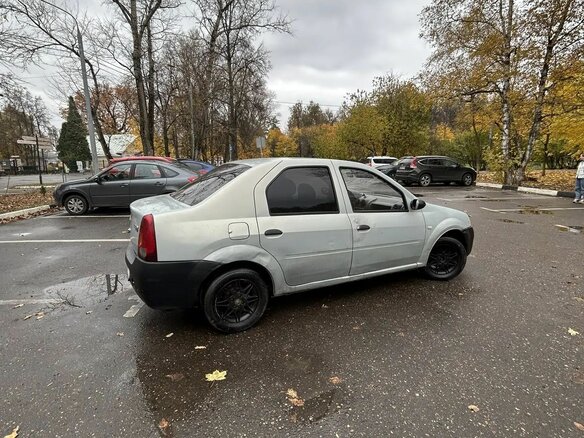 2007 Renault Logan I, серый, 210000 рублей - вид 5
